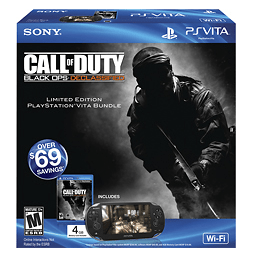 Sony PS Vita Wi-Fi Call of Duty: Black Ops Declassified Limited Edition Bundle
