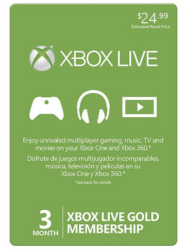 xboxlive3months