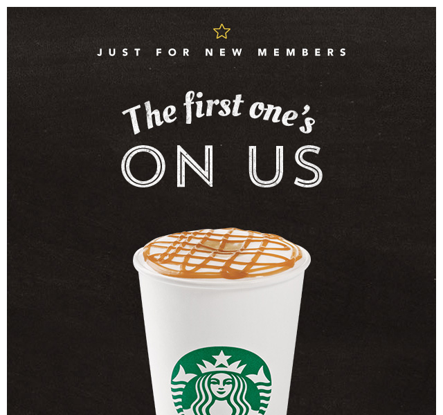 starbucksrewardsonefree