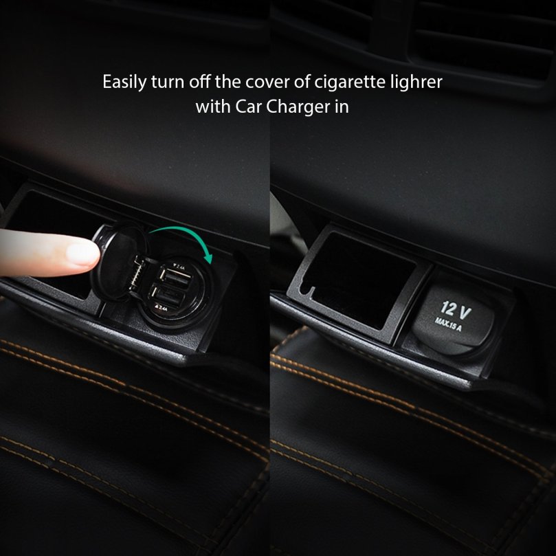 aukeydualusbcarcharger