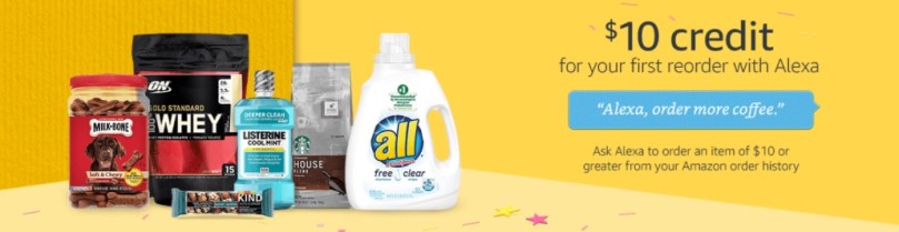 amazon10creditfirstreorderalexa